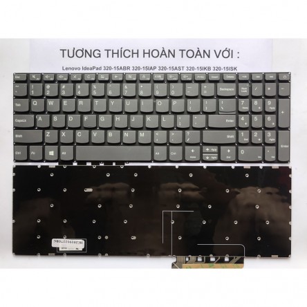 BÀN PHÍM LAPTOP LENOVO IDEAPAD 320-15ISK, 320-15IAP, 320-15ABR, 320-15AST
